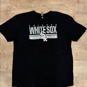 Fanatics Black Chicago White Sox Tee